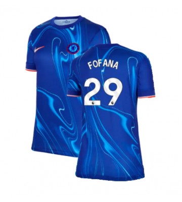 Chelsea Wesley Fofana #29 Primera Equipación Mujer 2024-25 Manga Corta